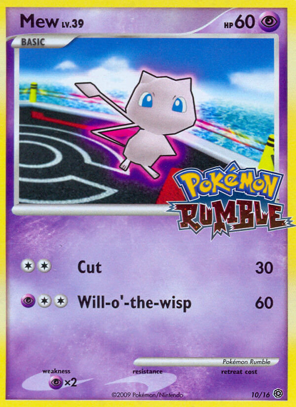 Mew (10/16) [Pokémon Rumble] - Comfy Hobbies