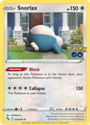 Snorlax (055/078) [Pokémon GO] - Comfy Hobbies