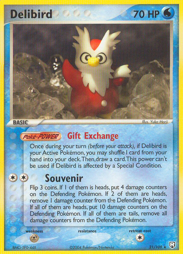 Delibird (21/109) [EX: Team Rocket Returns] - Comfy Hobbies