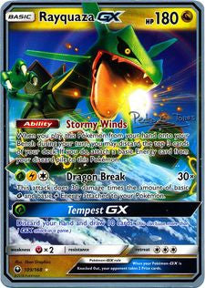 Rayquaza GX (109/168) (Dragones y Sombras - Pedro Eugenio Torres) [World Championships 2018] - Comfy Hobbies