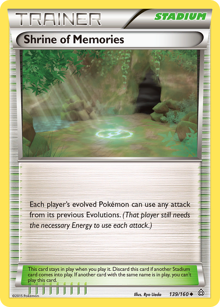 Shrine of Memories (139/160) [XY: Primal Clash] - Comfy Hobbies