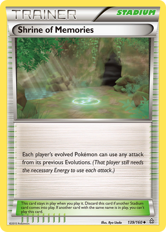Shrine of Memories (139/160) [XY: Primal Clash] - Comfy Hobbies