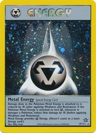 Metal Energy (19/111) [Neo Genesis Unlimited] - Comfy Hobbies