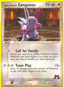 Team Magma's Zangoose (23/95) [EX: Team Magma vs Team Aqua] - Comfy Hobbies
