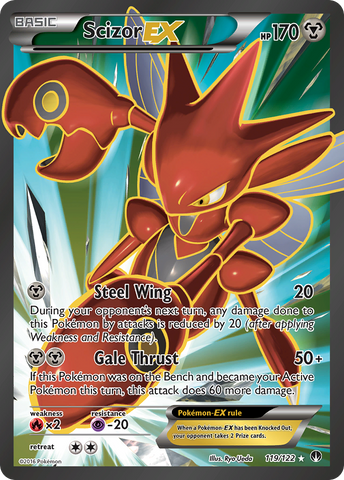 Scizor EX (119/122) [XY: BREAKpoint] - Comfy Hobbies