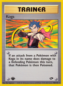 Koga (106/132) [Gym Challenge 1st Edition] - Comfy Hobbies