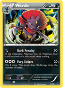 Weavile (70/99) [Black & White: Next Destinies] - Comfy Hobbies