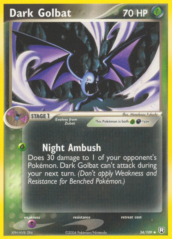 Dark Golbat (34/109) [EX: Team Rocket Returns] - Comfy Hobbies