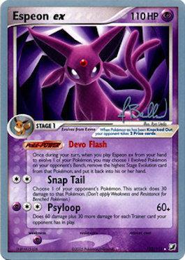 Espeon ex (102/115) (Eeveelutions - Jimmy Ballard) [World Championships 2006] - Comfy Hobbies