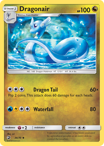 Dragonair (36/70) [Sun & Moon: Dragon Majesty] - Comfy Hobbies