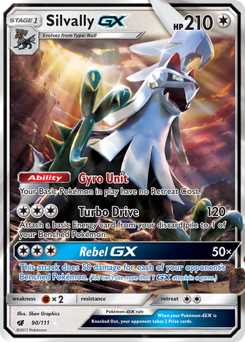Silvally GX (90/111) [Sun & Moon: Crimson Invasion] - Comfy Hobbies