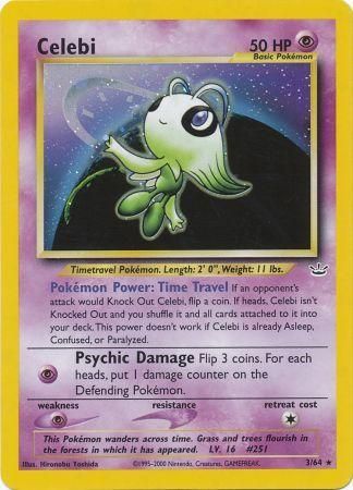 Celebi (3/64) [Neo Revelation Unlimited] - Comfy Hobbies