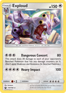 Exploud (119/168) [Sun & Moon: Celestial Storm] - Comfy Hobbies
