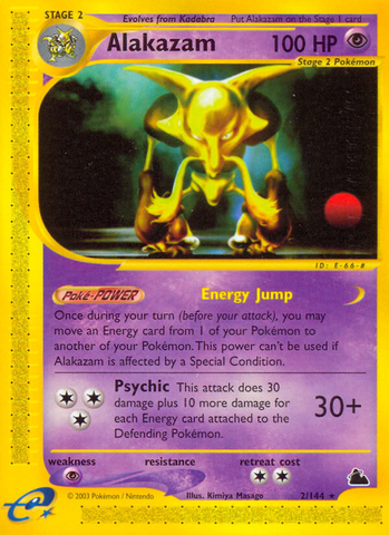 Alakazam (2/144) [Skyridge] - Comfy Hobbies