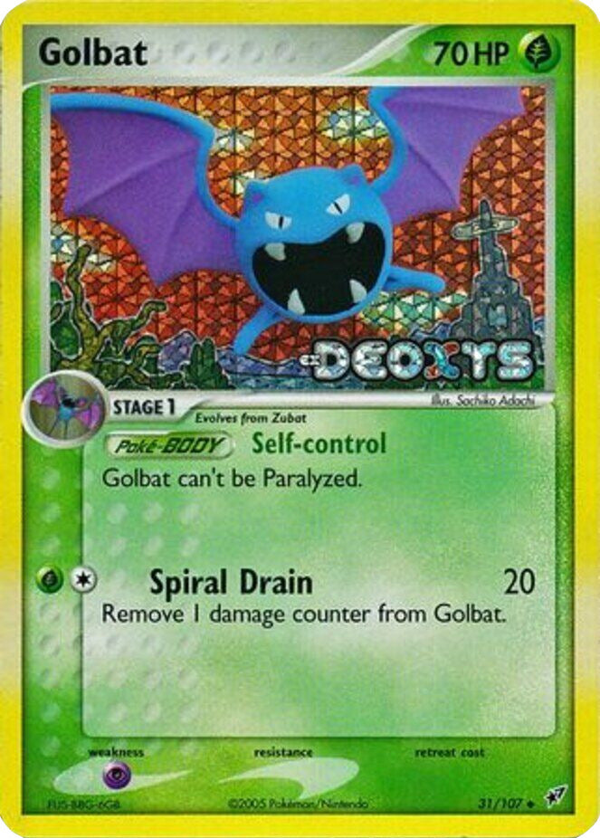 Golbat (31/107) (Stamped) [EX: Deoxys] - Comfy Hobbies