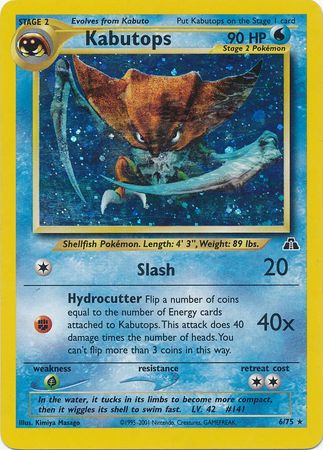 Kabutops (6/75) [Neo Discovery Unlimited] - Comfy Hobbies