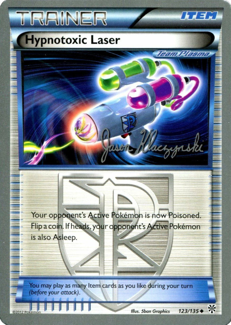 Hypnotoxic Laser (123/135) (Darkrai Deck - Jason Klaczynski) [World Championships 2013] - Comfy Hobbies