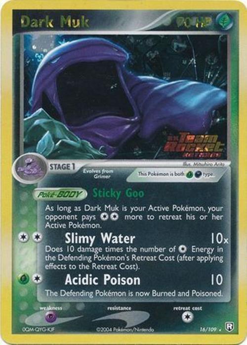 Dark Muk (16/109) (Stamped) [EX: Team Rocket Returns] - Comfy Hobbies
