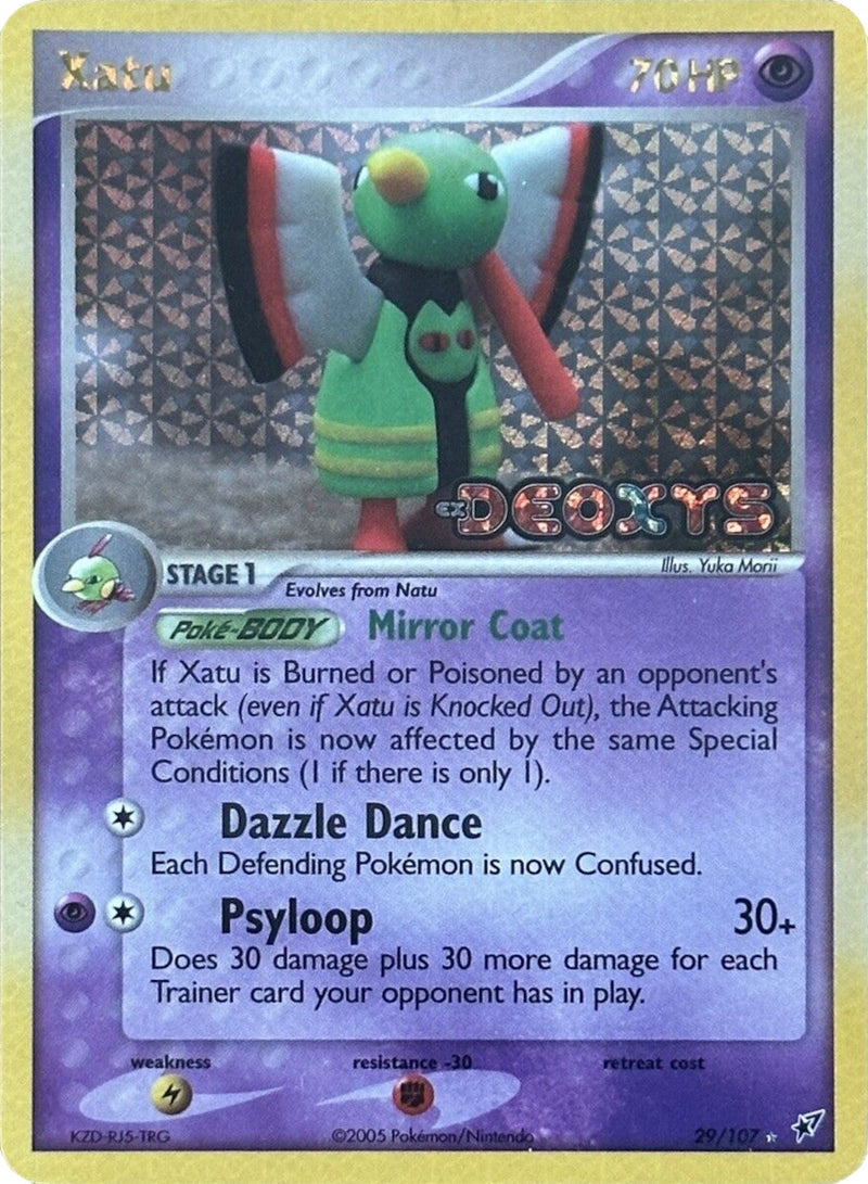 Xatu (29/107) (Stamped) [EX: Deoxys] - Comfy Hobbies