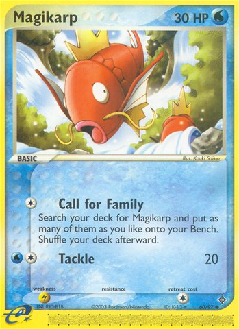 Magikarp (60/97) [EX: Dragon] - Comfy Hobbies