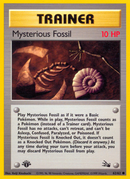 Mysterious Fossil (62/62) [Fossil 1st Edition] - Comfy Hobbies