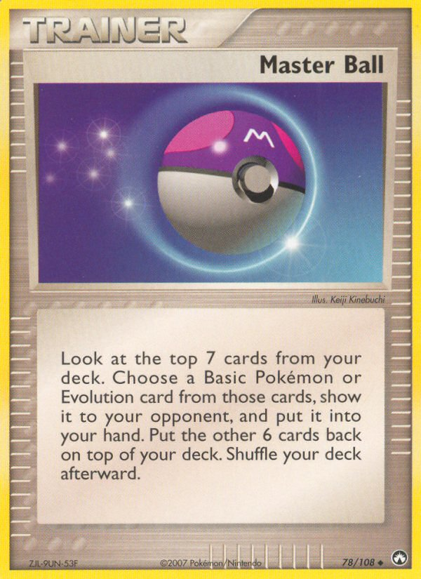 Master Ball (78/108) [EX: Power Keepers] - Comfy Hobbies
