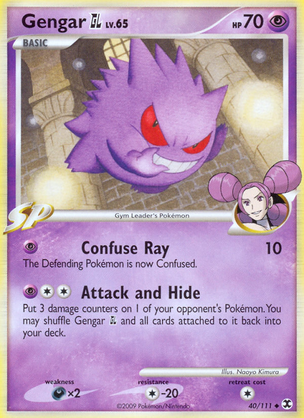 Gengar GL (40/111) [Platinum: Rising Rivals] - Comfy Hobbies