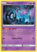 Unown (91/214) [Sun & Moon: Lost Thunder] - Comfy Hobbies