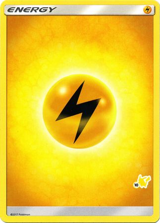 Lightning Energy (Pikachu Stamp #10) [Battle Academy 2020] - Comfy Hobbies