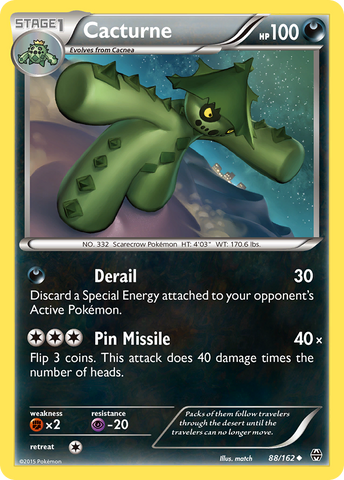 Cacturne (88/162) [XY: BREAKthrough] - Comfy Hobbies