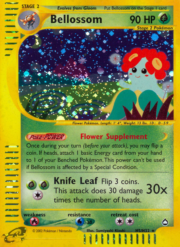 Bellossom (H5/H32) [Aquapolis] - Comfy Hobbies