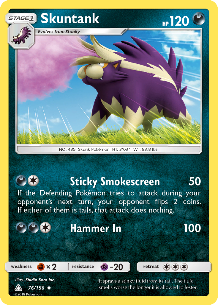Skuntank (76/156) [Sun & Moon: Ultra Prism] - Comfy Hobbies