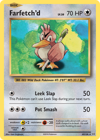 Farfetch'd (68/108) [XY: Evolutions] - Comfy Hobbies