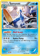 Samurott (39/113) [Black & White: Legendary Treasures] - Comfy Hobbies