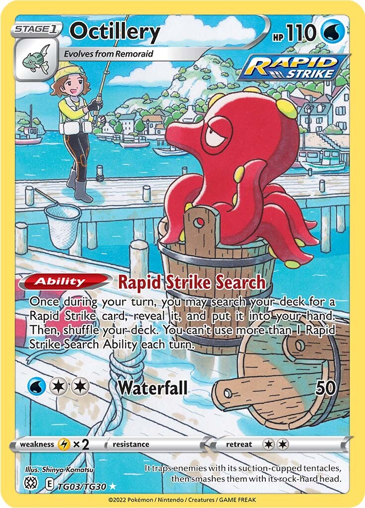 Octillery (TG03/TG30) [Sword & Shield: Brilliant Stars] - Comfy Hobbies