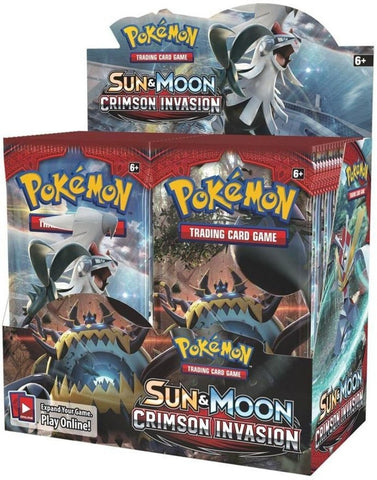 Sun & Moon: Crimson Invasion - Booster Box - Comfy Hobbies