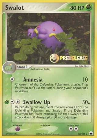 Swalot (50/101) (Prerelease Promo) [Nintendo: Black Star Promos] - Comfy Hobbies