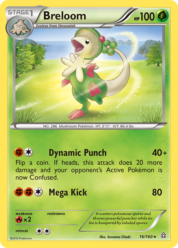 Breloom (16/160) [XY: Primal Clash] - Comfy Hobbies