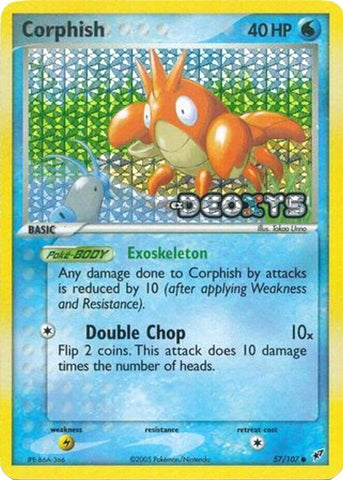 Corphish (57/107) (Stamped) [EX: Deoxys] - Comfy Hobbies
