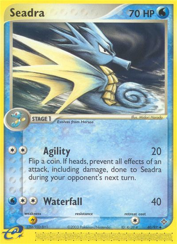 Seadra (40/97) [EX: Dragon] - Comfy Hobbies