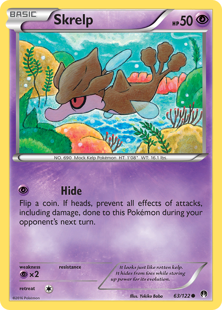 Skrelp (63/122) [XY: BREAKpoint] - Comfy Hobbies