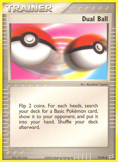 Dual Ball (72/95) [EX: Team Magma vs Team Aqua] - Comfy Hobbies