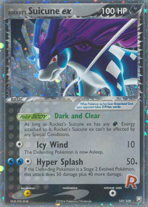 Rocket's Suicune ex (105/109) [EX: Team Rocket Returns] - Comfy Hobbies