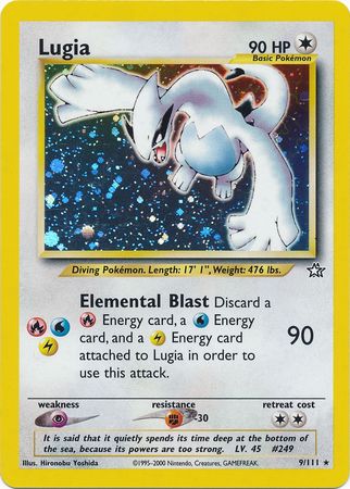 Lugia (9/111) [Neo Genesis Unlimited] - Comfy Hobbies