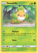 Sewaddle (6/236) [Sun & Moon: Unified Minds] - Comfy Hobbies