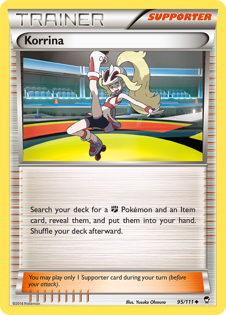 Korrina (95/111) [XY: Furious Fists] - Comfy Hobbies