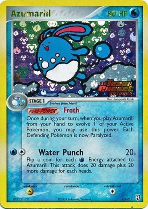 Azumarill (1/109) (Stamped) [EX: Team Rocket Returns] - Comfy Hobbies