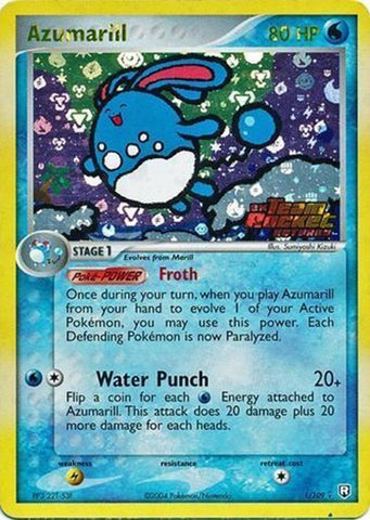 Azumarill (1/109) (Stamped) [EX: Team Rocket Returns] - Comfy Hobbies