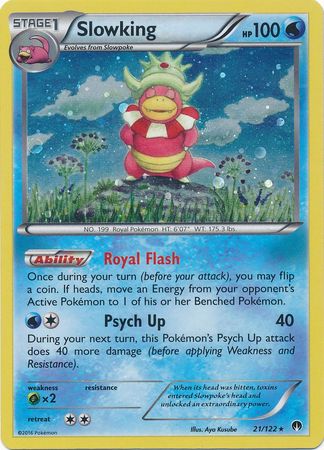 Slowking (21/122) (Cosmos Holo) [XY: BREAKpoint] - Comfy Hobbies