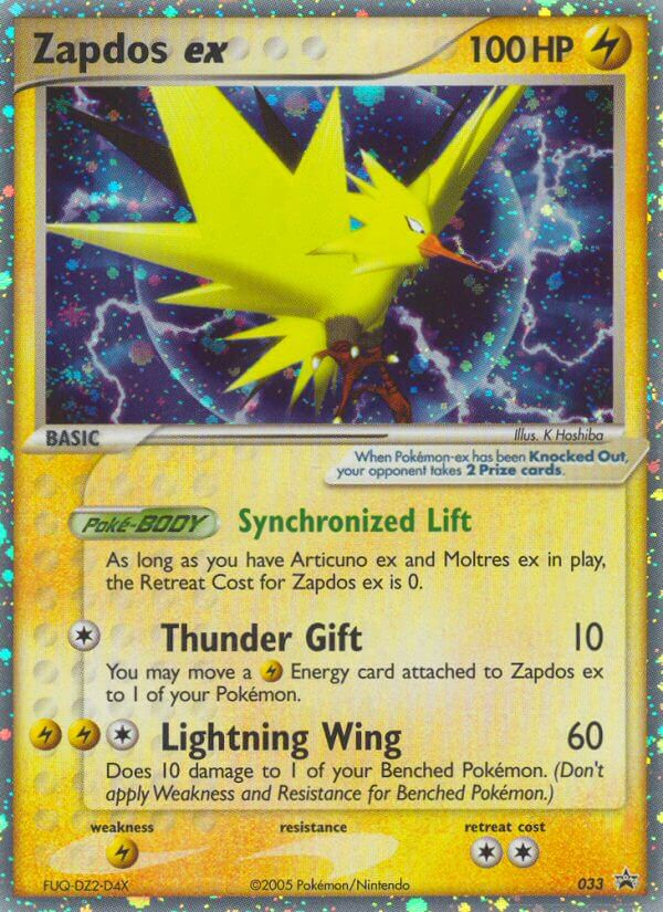 Zapdos ex (033) [Nintendo: Black Star Promos] - Comfy Hobbies